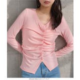 フロントギャザートップス［C7709］ | KOBE LETTUCE | 詳細画像3 