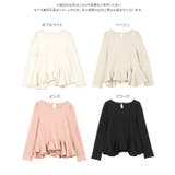 アシンメトリーペプラムトップス アシンメトリー ペプラム | KOBE LETTUCE | 詳細画像11 