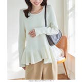 アシンメトリーペプラムトップス アシンメトリー ペプラム | KOBE LETTUCE | 詳細画像4 