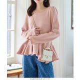 アシンメトリーペプラムトップス アシンメトリー ペプラム | KOBE LETTUCE | 詳細画像7 