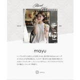 [ mayuさんコラボ ]チュールフリルノースリーブトップス［C7722］ | KOBE LETTUCE | 詳細画像2 