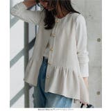 ツイードペプラムジレ［C7724］ ツイード ペプラムジレ | KOBE LETTUCE | 詳細画像6 