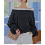 前後2wayフリルドッキングオフショルスウェット［C7731］ 前後2way オ… | KOBE LETTUCE | 詳細画像7 