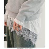 裾レースシアートップス［C7735］ 裾レース シアートップス | KOBE LETTUCE | 詳細画像6 