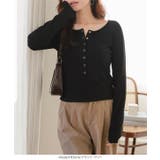 ヘンリーネックロンT［C7749］ ヘンリーネック ロンT | KOBE LETTUCE | 詳細画像3 