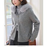 取り外しファー付きニットパーカー［C7759］ 取り外しファー付き ニットパーカ… | KOBE LETTUCE | 詳細画像5 