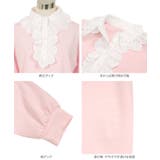 レース襟ポロトップス［C7761］ レース襟 ポロトップス | KOBE LETTUCE | 詳細画像13 