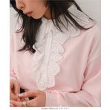 レース襟ポロトップス［C7761］ レース襟 ポロトップス | KOBE LETTUCE | 詳細画像7 