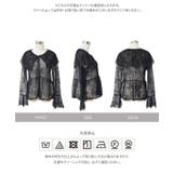 ビッグカラーレースブラウス［C7762］ レース ブラウス | KOBE LETTUCE | 詳細画像13 