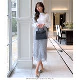 [ 岡部あゆみさんコラボ ]選べる2タイプフリルデザインブラウス［C7772］ | KOBE LETTUCE | 詳細画像15 