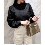 [ 岡部あゆみさんコラボ ]選べる2タイプフリルデザインブラウス［C7772］ | KOBE LETTUCE | 詳細画像23 