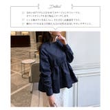 [ 岡部あゆみさんコラボ ]選べる2タイプフリルデザインブラウス［C7772］ | KOBE LETTUCE | 詳細画像4 