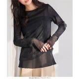 シアーレースレイヤードトップス［C7807］ | KOBE LETTUCE | 詳細画像7 