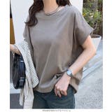 ボートネック半袖コットンTシャツ［C7819］ | KOBE LETTUCE | 詳細画像3 