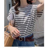 ボートネック半袖コットンTシャツ［C7819］ | KOBE LETTUCE | 詳細画像7 