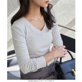 選べる2タイプ 肩パッド入りロンT［C7821］ 肩パッド入り | KOBE LETTUCE | 詳細画像2 