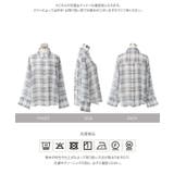 シアーチェックシャツ［C7830］ シアー チェックシャツ | KOBE LETTUCE | 詳細画像10 