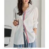 トリコロールテープ長袖シャツ［C7843］ 長袖シャツ ストライプ | KOBE LETTUCE | 詳細画像4 