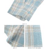 シアーチェック柄ビッグシャツ［C7846］ シアーシャツ チェック | KOBE LETTUCE | 詳細画像12 