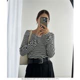 [ yuiさんコラボ ]選べる2タイプ長袖 デザインカットソー［C7853］ | KOBE LETTUCE | 詳細画像11 