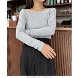 [ yuiさんコラボ ]選べる2タイプ長袖 デザインカットソー［C7853］ | KOBE LETTUCE | 詳細画像17 