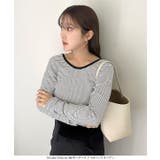 [ yuiさんコラボ ]選べる2タイプ長袖 デザインカットソー［C7853］ | KOBE LETTUCE | 詳細画像25 