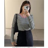 [ yuiさんコラボ ]選べる2タイプ長袖 デザインカットソー［C7853］ | KOBE LETTUCE | 詳細画像33 