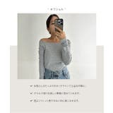 [ yuiさんコラボ ]選べる2タイプ長袖 デザインカットソー［C7853］ | KOBE LETTUCE | 詳細画像5 