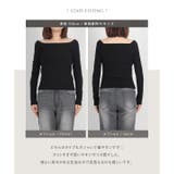 [ yuiさんコラボ ]選べる2タイプ長袖 デザインカットソー［C7853］ | KOBE LETTUCE | 詳細画像9 