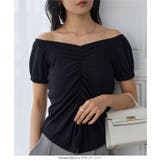 2wayフロントギャザーTシャツ［C7856］ 2way フロントギャザー | KOBE LETTUCE | 詳細画像5 