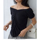 2wayフロントギャザーTシャツ［C7856］ 2way フロントギャザー | KOBE LETTUCE | 詳細画像6 