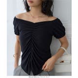 2wayフロントギャザーTシャツ［C7856］ 2way フロントギャザー | KOBE LETTUCE | 詳細画像7 