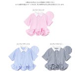 裾フリルバイカラー襟ブラウス［C7871］ 裾フリル ブラウス | KOBE LETTUCE | 詳細画像9 