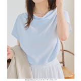 接触冷感 UVカット選べるドレープトップス［C7889］ 接触冷感 | KOBE LETTUCE | 詳細画像21 