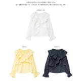 manywayオフショルギャザーブラウス［C7891］ manyway オフショ… | KOBE LETTUCE | 詳細画像11 