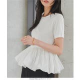 裾バルーンペプラムトップス［C7895］ 裾バルーン ペプラムトップス | KOBE LETTUCE | 詳細画像4 