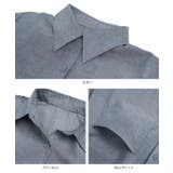 デニム風シアーボックスシャツ［C7931］ デニム風 シアーシャツ | KOBE LETTUCE | 詳細画像9 