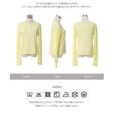 ヘンリーネックシアーカットソー［C7933］ ヘンリーネック シアートップス | KOBE LETTUCE | 詳細画像15 