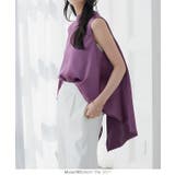 ケープ風サテンブラウス［C7946］ケープ風サテンブラウス レディース 春 | KOBE LETTUCE | 詳細画像11 