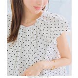 選べる無地orドット柄タックバルーンブラウス［C7964］ バルーンブラウス タ… | KOBE LETTUCE | 詳細画像5 