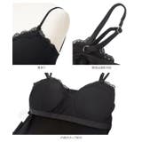 カップ付きレースペプラムキャミソール［C7967］ カップ付きレースペプラムキャ… | KOBE LETTUCE | 詳細画像13 