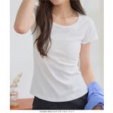 UネックフィットTシャツ［C7977］ Uネック 半袖 | KOBE LETTUCE | 詳細画像5 