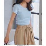 UネックフィットTシャツ［C7977］ Uネック 半袖 | KOBE LETTUCE | 詳細画像10 