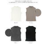 ハイネックメルティノースリーブトップス［C7978］ ハイネック メルティ | KOBE LETTUCE | 詳細画像13 