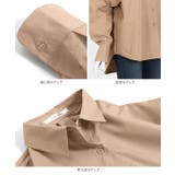 オーバーサイズベーシックシャツ レディース 抜き襟 | KOBE LETTUCE | 詳細画像15