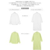バンドカラーシャツトップスorワンピース［C381G］ | KOBE LETTUCE | 詳細画像10 