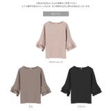 選べる2タイプ 透けにくいデザインブラウス［C403H］ | KOBE LETTUCE | 詳細画像13 