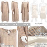 インナー付きシアーシフォンエアリーワンピ レディース ワンピース | KOBE LETTUCE | 詳細画像3