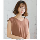 ノースリーブトップス×ワイドパンツセットアップ レディース バックシャン | KOBE LETTUCE | 詳細画像5