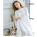 ティアードハイネックマキシワンピース レディース ワンピ | KOBE LETTUCE | 詳細画像6